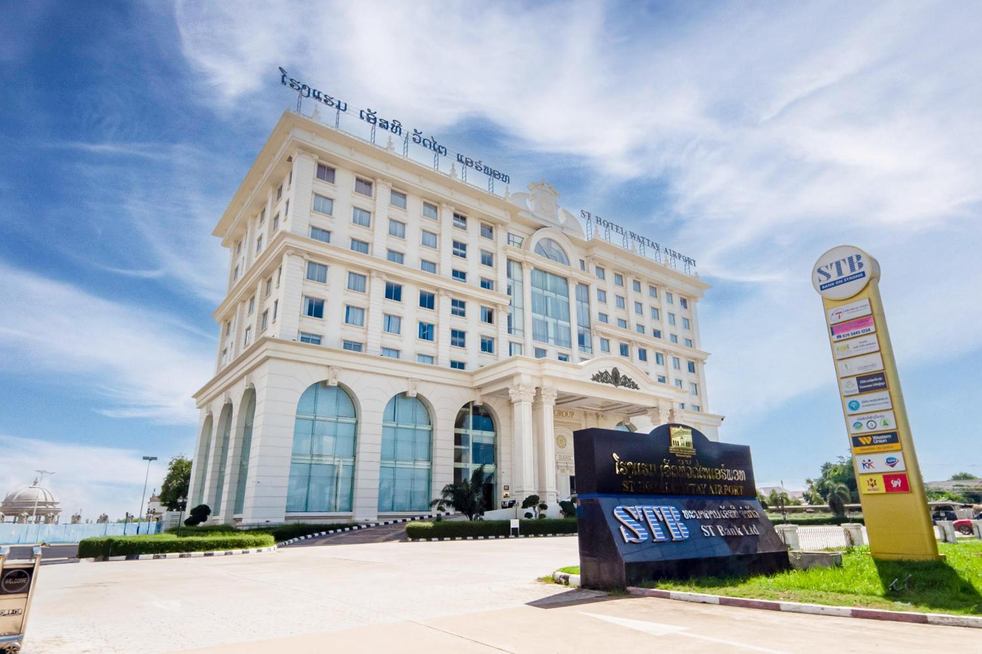 St Hotel Wattay Airport فيينتيان المظهر الخارجي الصورة