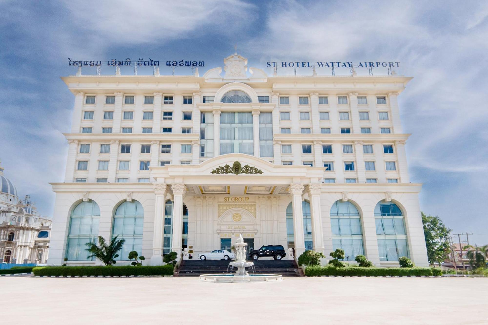 St Hotel Wattay Airport فيينتيان المظهر الخارجي الصورة