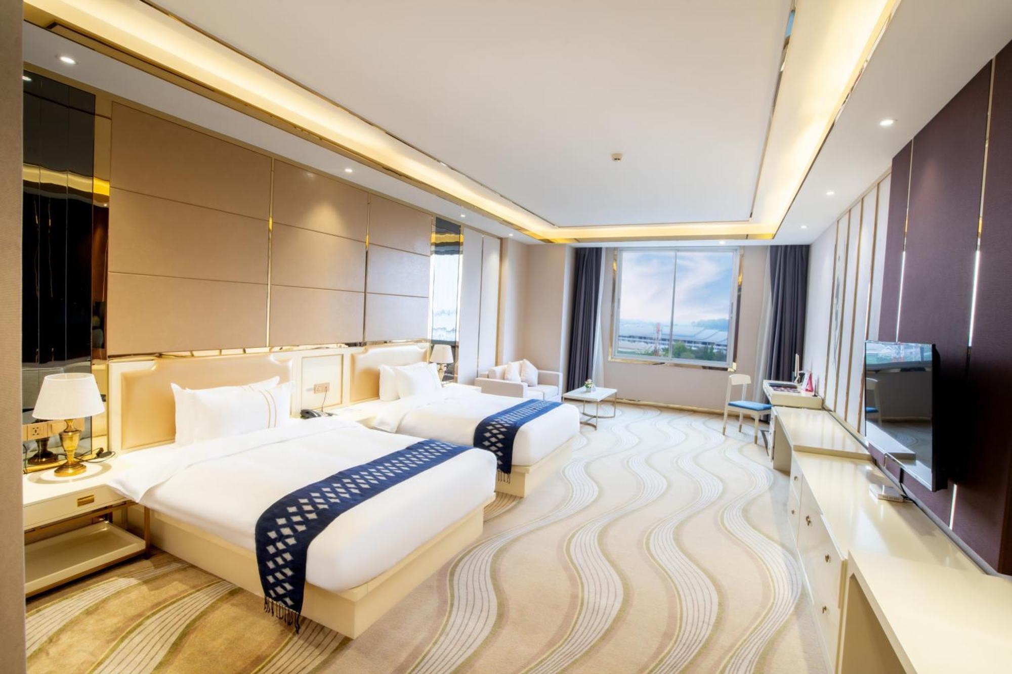 St Hotel Wattay Airport فيينتيان المظهر الخارجي الصورة